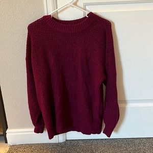 American Eagle Purple Magenta Small Sweater